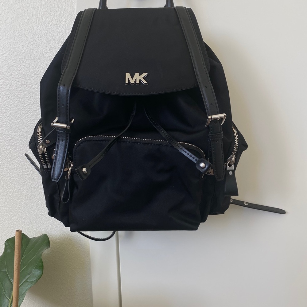 Black Michael Kors Backpack